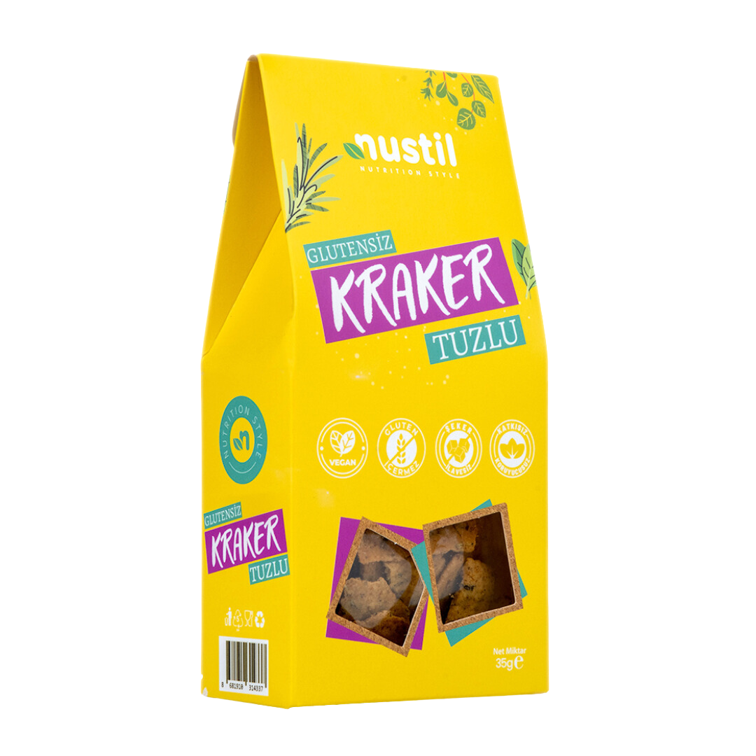 NUSTİL Glutensiz Tuzlu Kraker