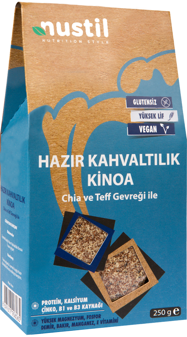 NUSTİL Hazır Kahvaltılık Kinoa+Teff+Chia