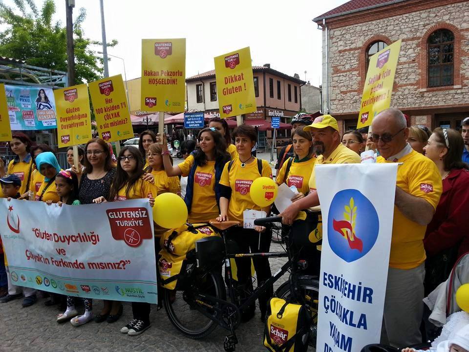 Glutensiz Türkiye Eskişehir Yürüyüşü